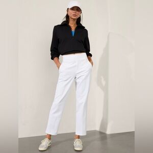 Athleta Endless High Rise Pant // Bright White